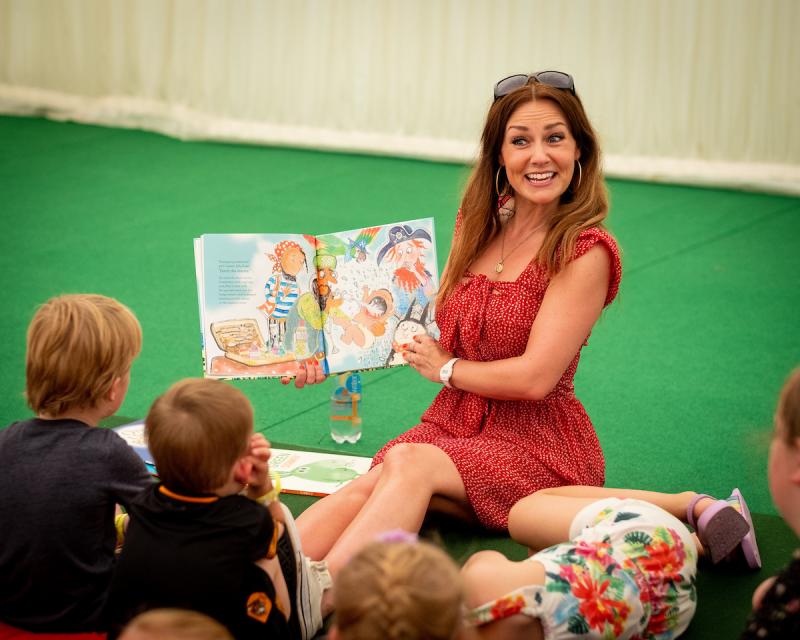 Hundreds Of Families Transported Into A World Of Stories In The Sunshine